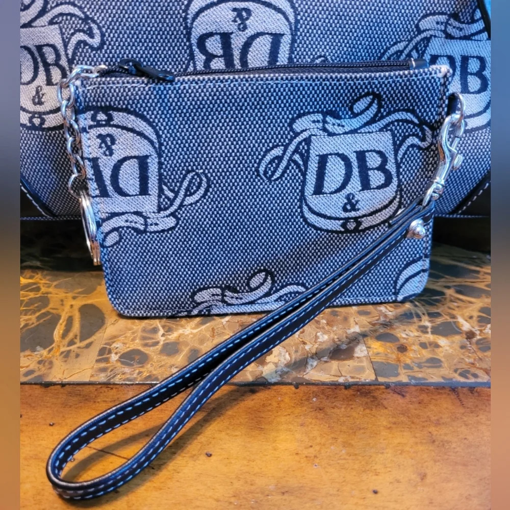 Dooney & Bourke Donegal Crest Logo Satchel Bag - Picture 11 of 13